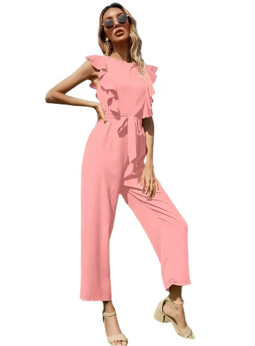 Plain Ladies Fancy Jumpsuit